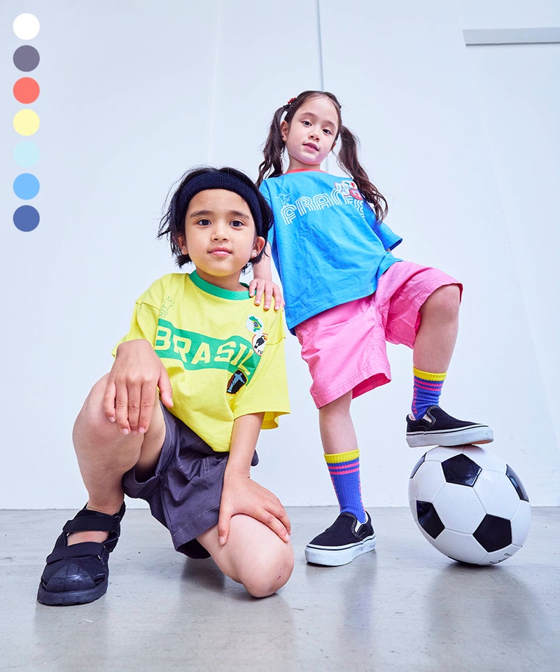 ワールドサポーター半袖Tシャツ ｜ トップス ｜ 子供服のセレクト