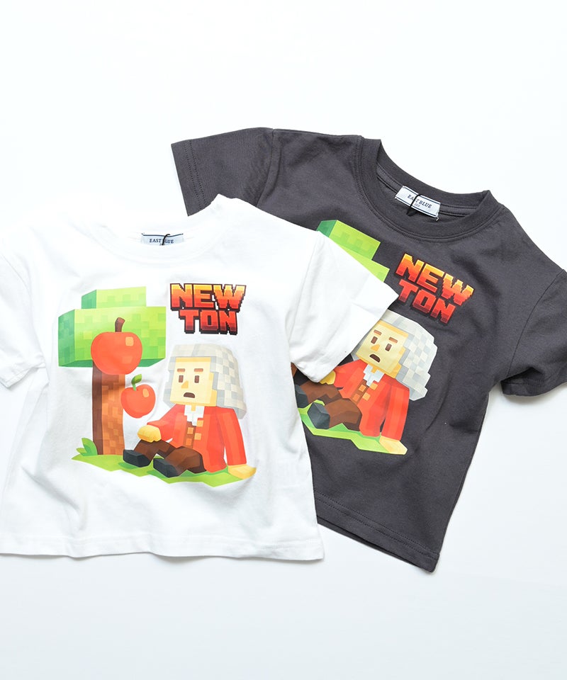 EAST BLUE】ピクセルアート風 レジェンドWIDE Tシャツ N ｜ トップス