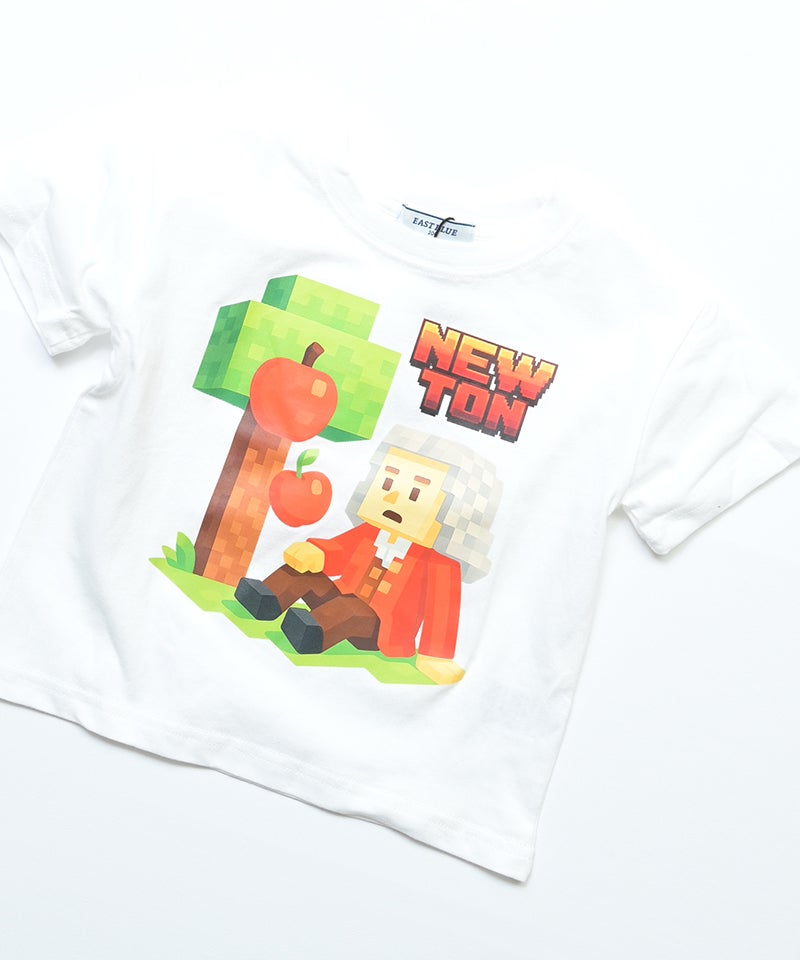 EAST BLUE】ピクセルアート風 レジェンドWIDE Tシャツ N ｜ トップス