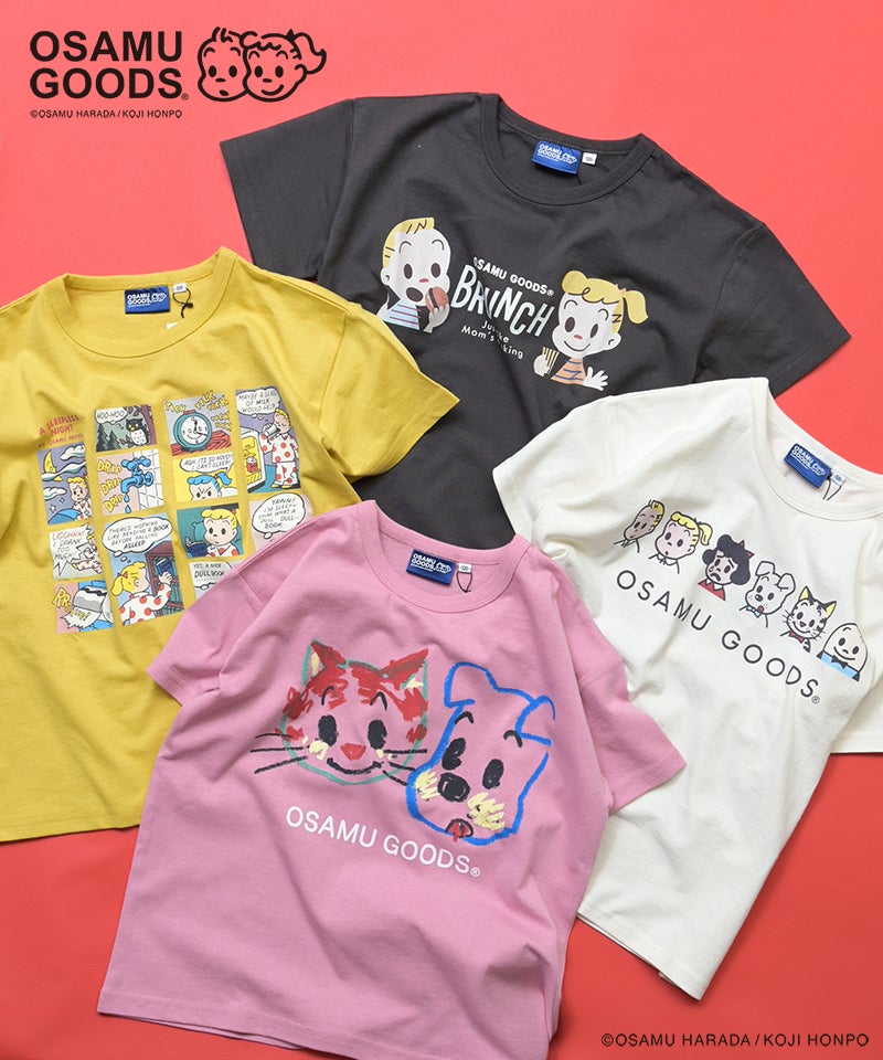 別注】OSAMU GOODS プリント半袖Tシャツ ｜ トップス ｜ 子供服の