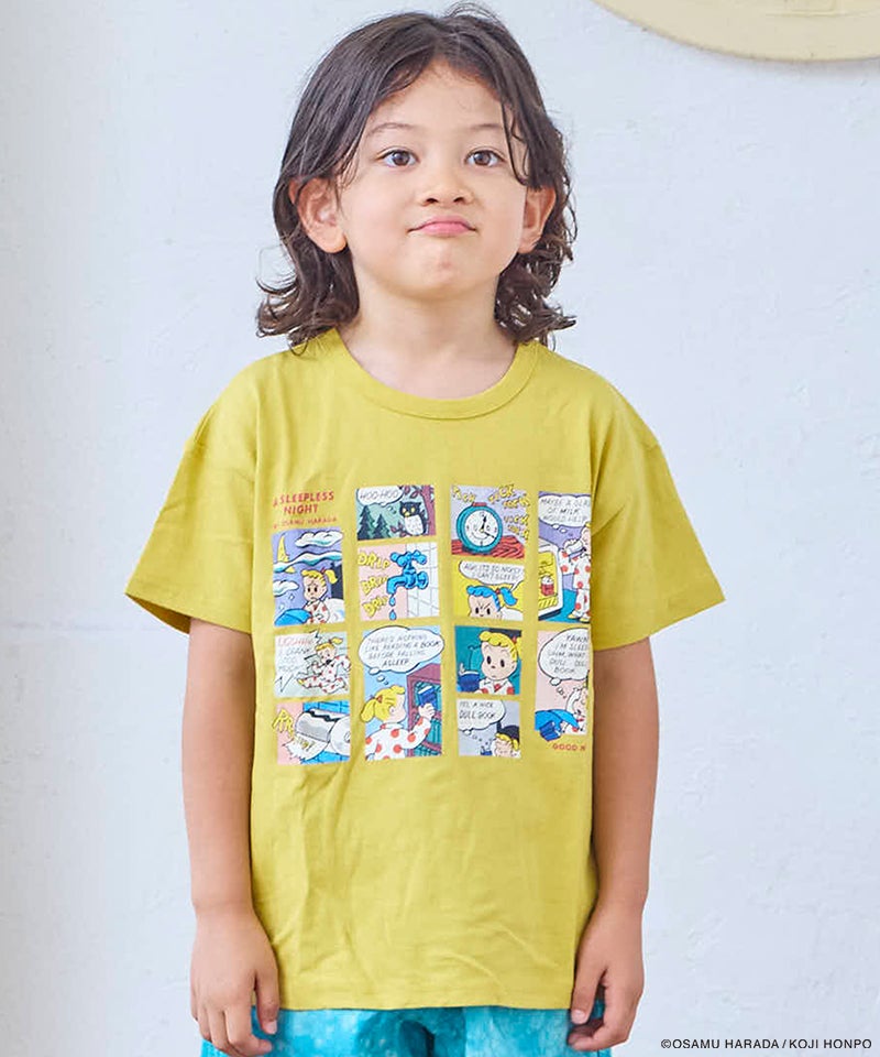 TIME SALE】【別注】OSAMU GOODS プリント半袖Tシャツ ｜ トップス