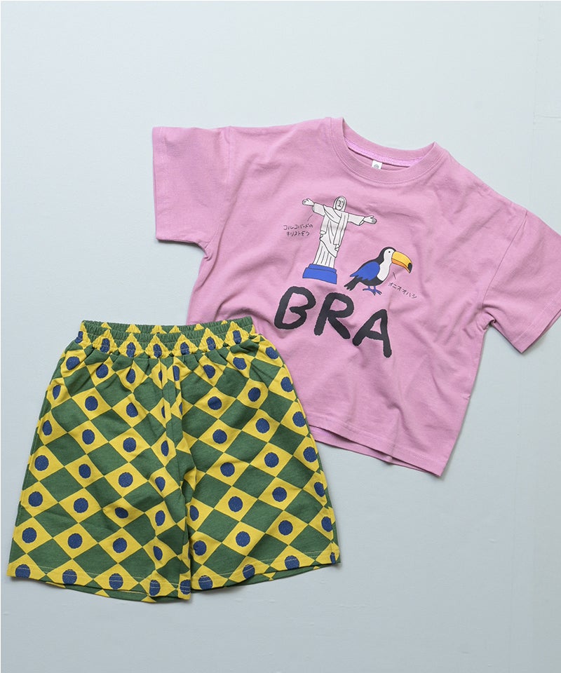 ぱぱっとワールドセットアップ（Tシャツ+ハーフパンツ