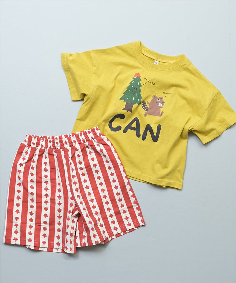ぱぱっとワールドセットアップ（Tシャツ+ハーフパンツ