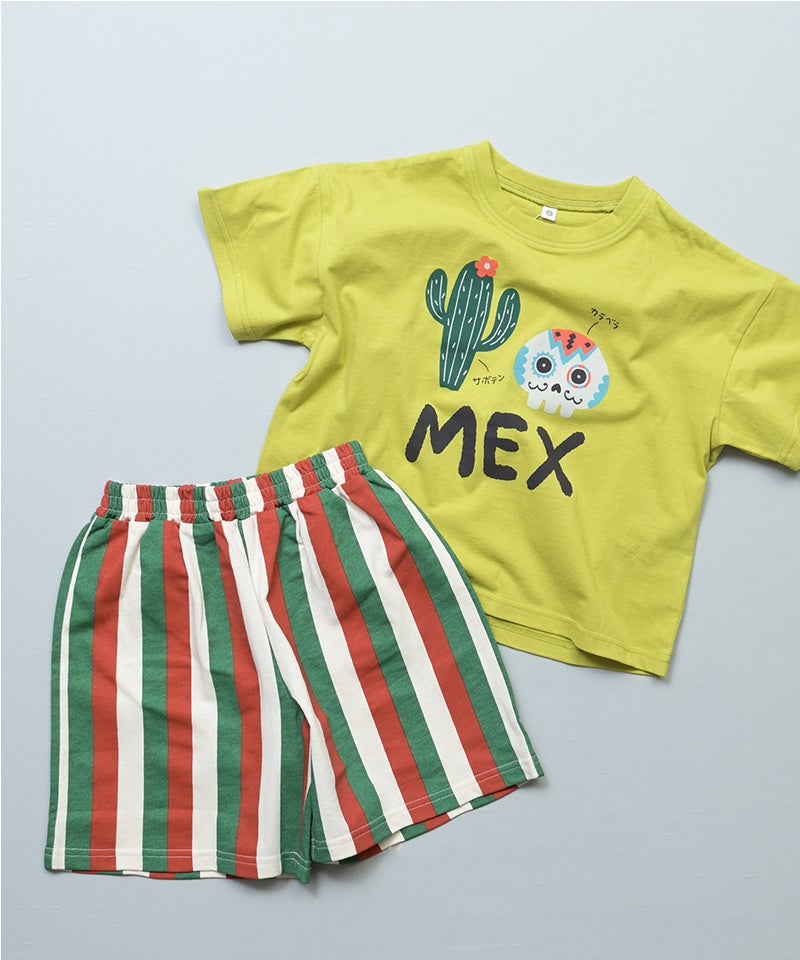 ぱぱっとワールドセットアップ（Tシャツ+ハーフパンツ