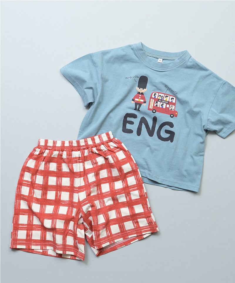 ぱぱっとワールドセットアップ（Tシャツ+ハーフパンツ