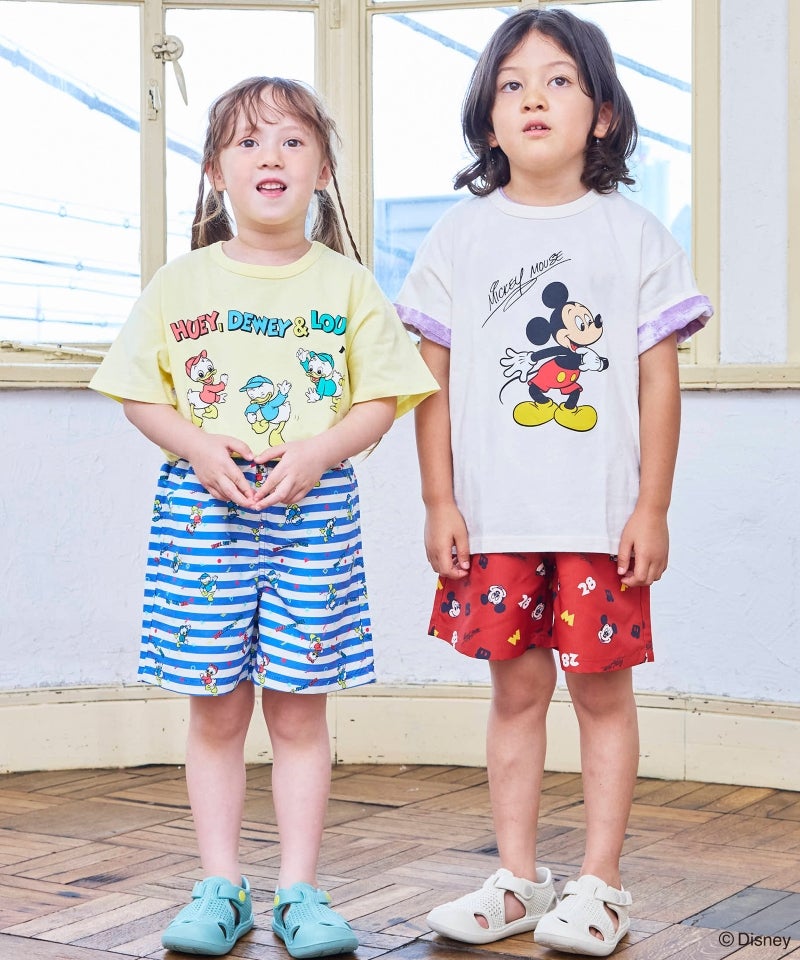 別注】ディズニー総柄プリントハーフパンツ ｜ ボトムス ｜ 子供服の