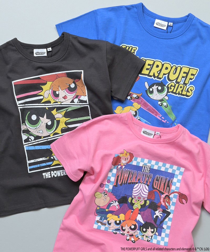 別注】パワーパフガールズ プリント半袖Tシャツ ｜ トップス ｜ 子供服