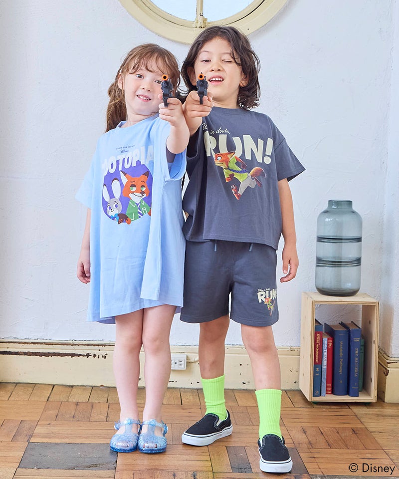 プレッピーショートパンツ 別注】ズートピア プリントショートパンツ ｜ ボトムス ｜ 子供服の