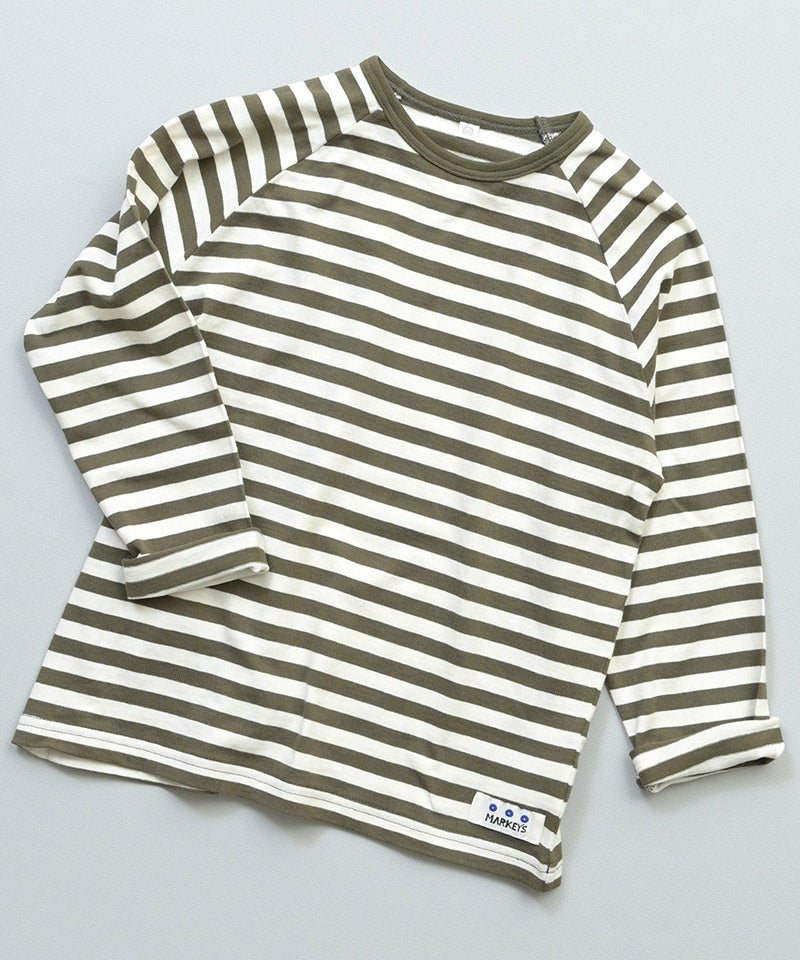先染めボーダー長袖Tシャツ ｜ トップス ｜ 子供服のセレクトショップ