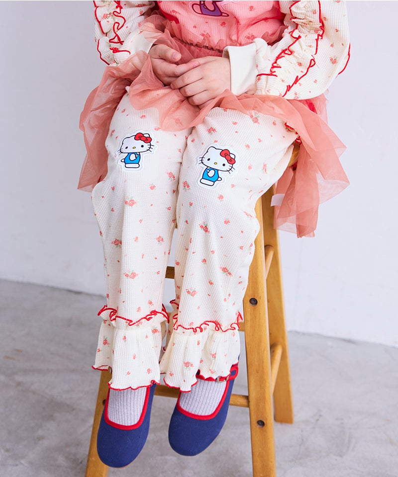 別注】Hello Kittyワッフルフレアパンツ ｜ ボトムス ｜ 子供服の