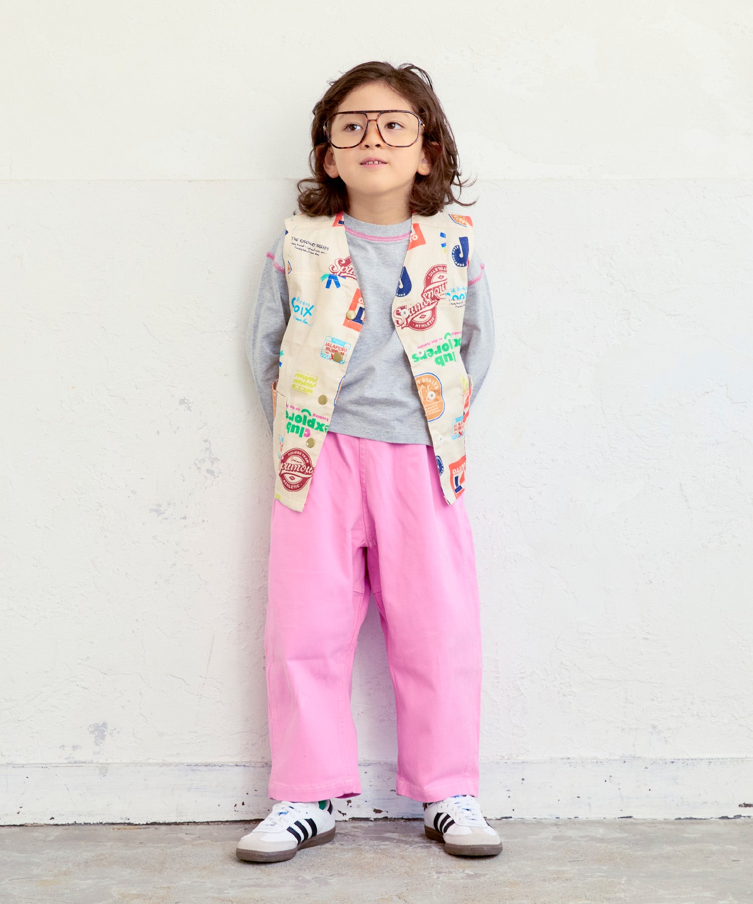  Originals ピンク ボトムスのみ Sサイズ 即完売商品 gramicci】【別注】KIDS G-LONG PANTS/100-130cm ｜ ボトムス ｜ 子供