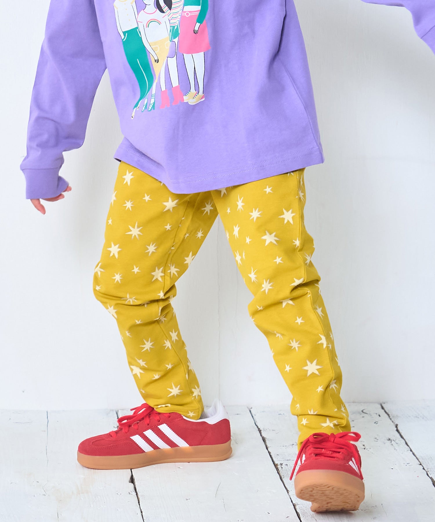 送料無料】のびっと総柄パンツ ｜ ボトムス ｜ 子供服のセレクト