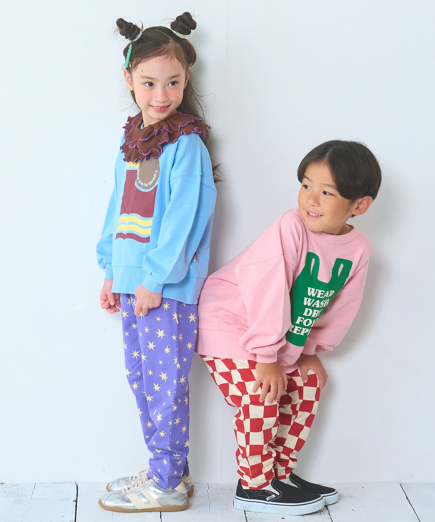 送料無料】のびっと総柄パンツ ｜ ボトムス ｜ 子供服のセレクト