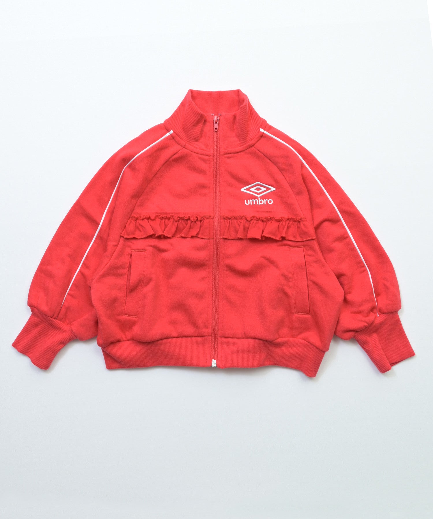 Umbro】【別注】 裏毛フリルジャケット/130-150cm ｜ アウター