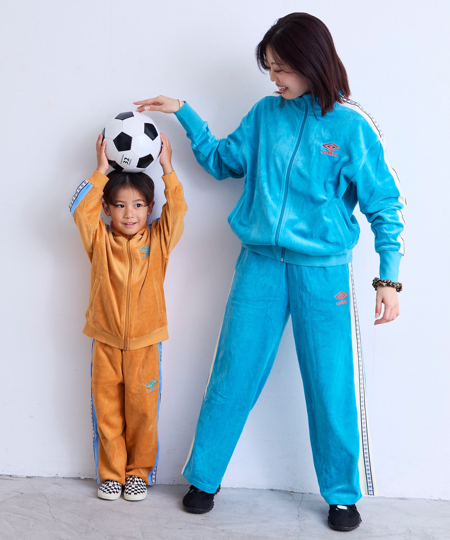 Umbro】 【別注】ベロアジャケット/100-120cm ｜ アウター