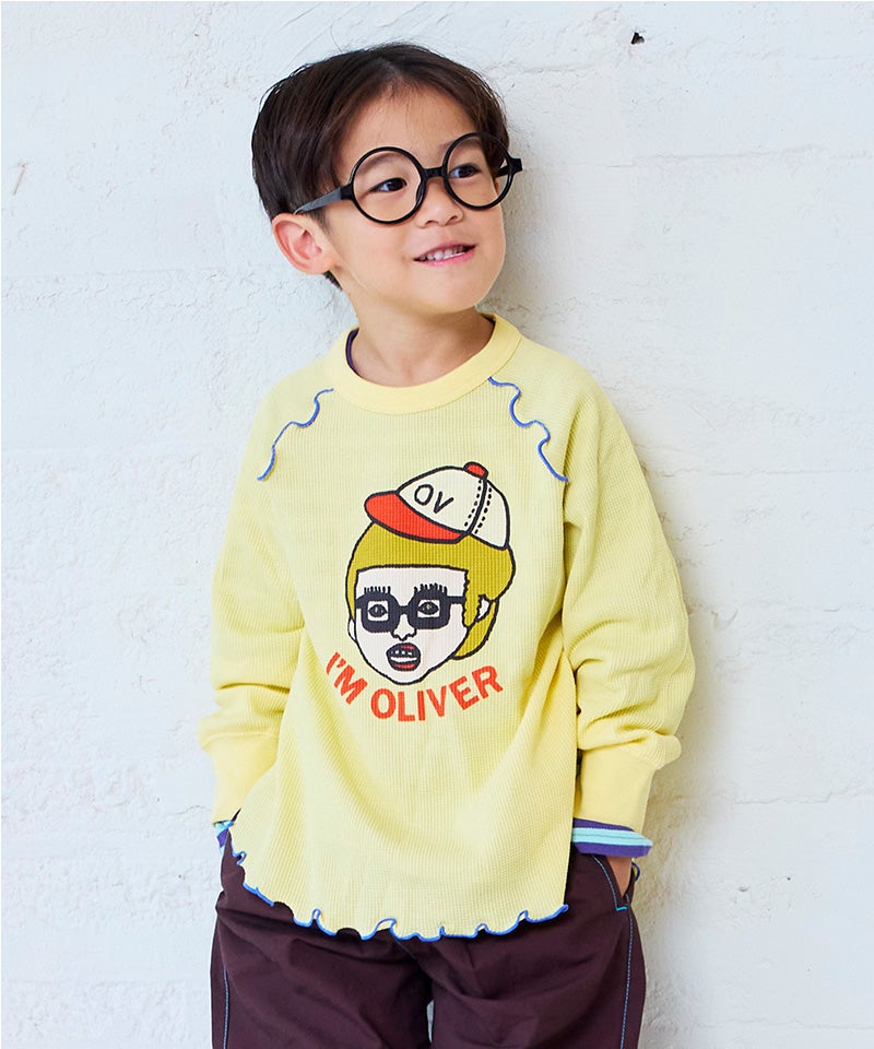 ワッフルメローカットソー ｜ トップス ｜ 子供服のセレクトショップ
