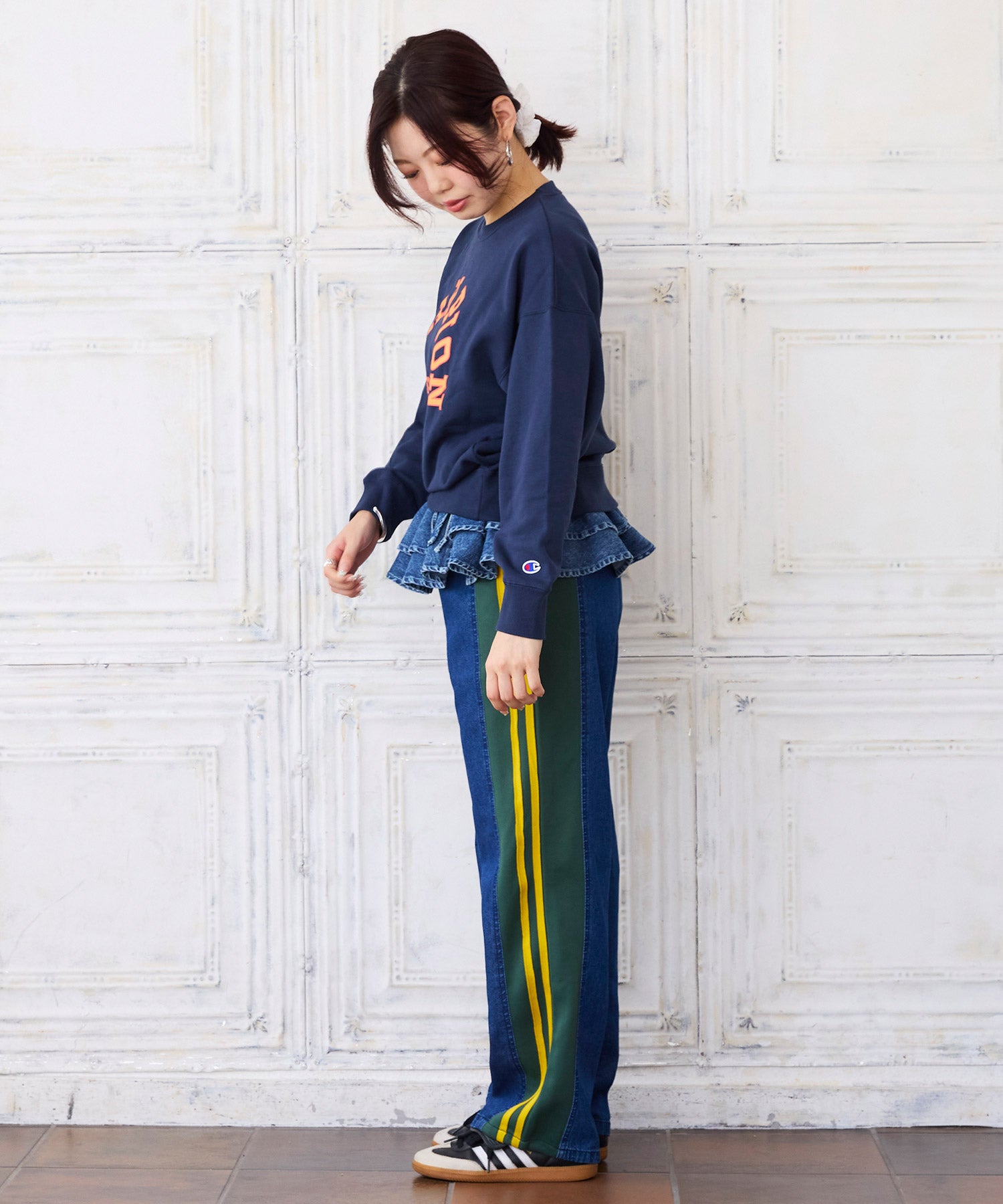 CHAMPION】【別注】プリントスウェット ｜ トップス ｜ 子供服の