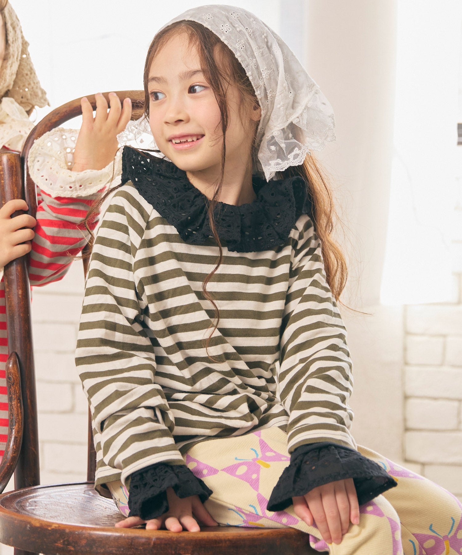 親子お揃い】フリルポイントカットソー ｜ トップス ｜ 子供服の