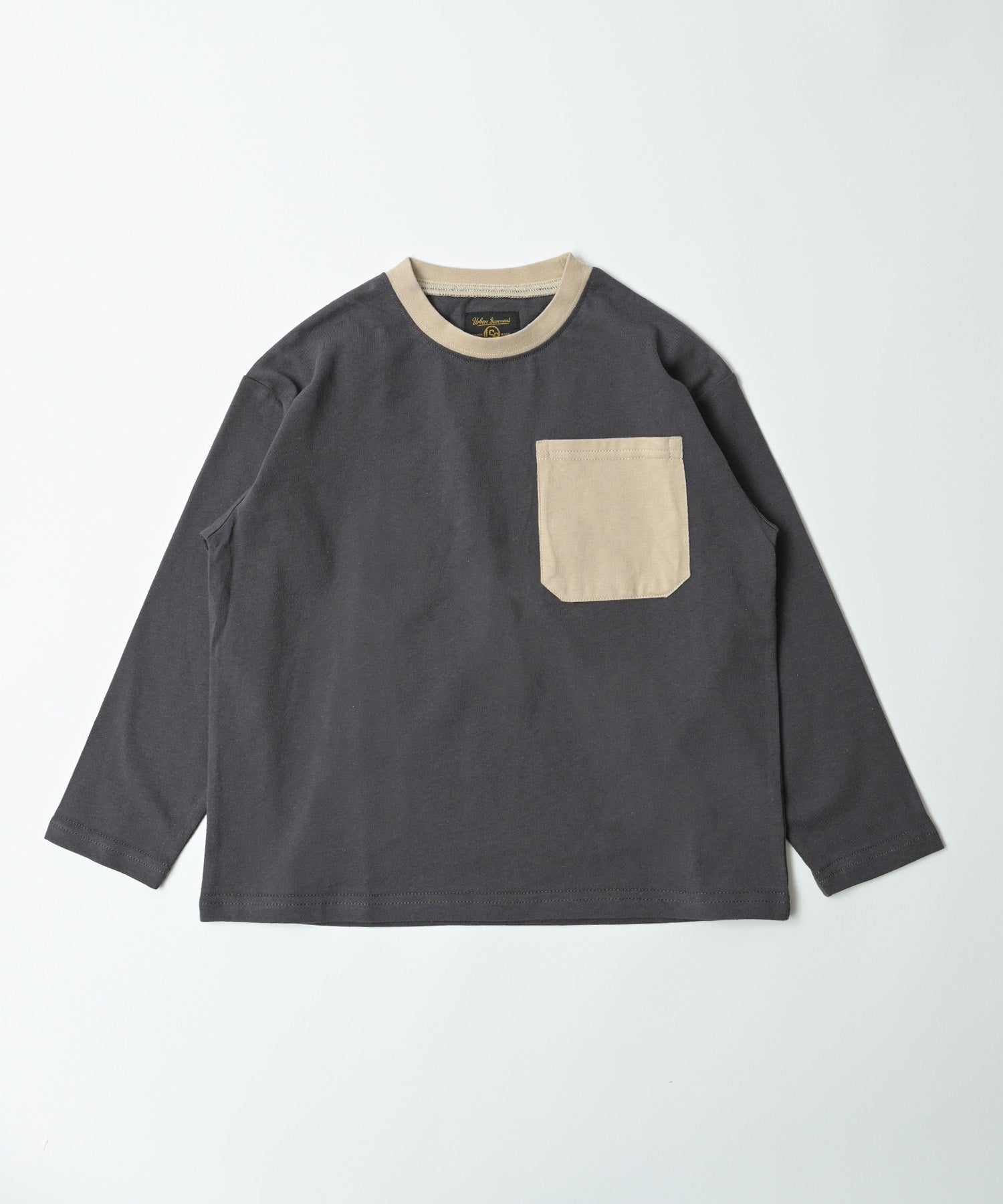 配色ポケット長袖Tシャツ ｜ トップス ｜ 子供服のセレクトショップ