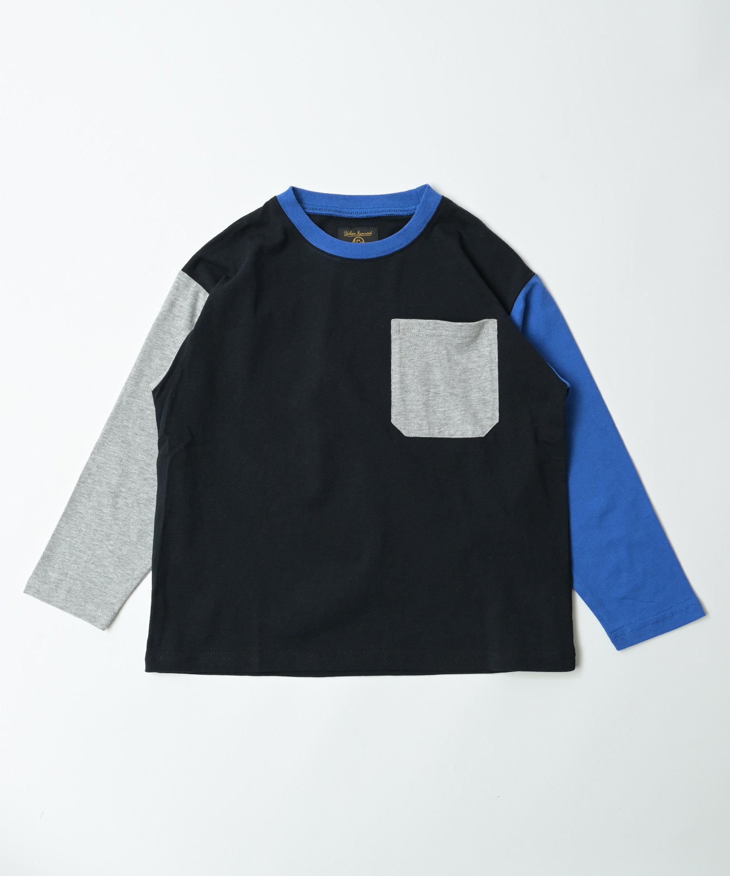 配色ポケット長袖Tシャツ ｜ トップス ｜ 子供服のセレクトショップ