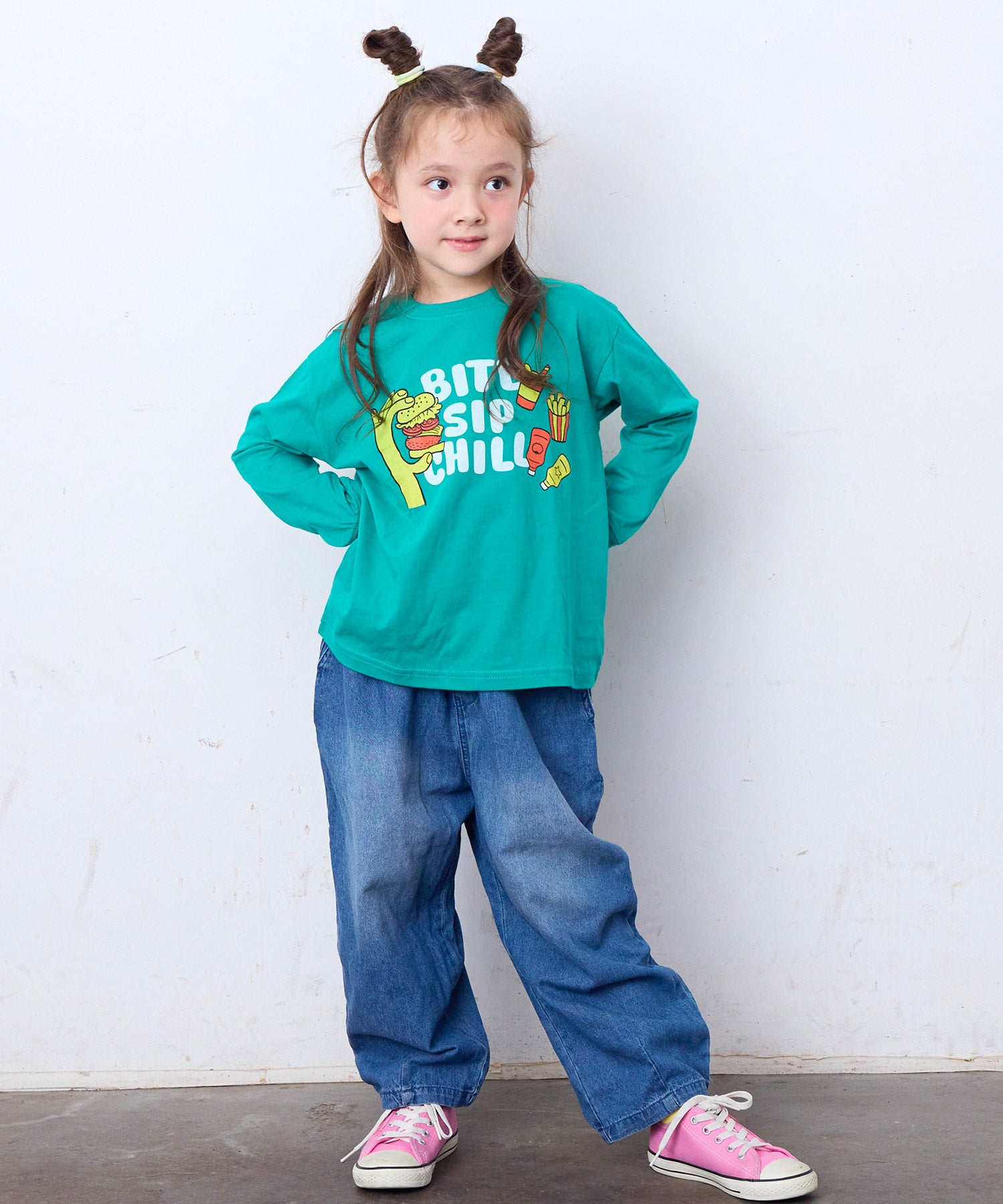 TIME SALE】プリント長袖Tシャツ ｜ トップス ｜ 子供服のセレクト