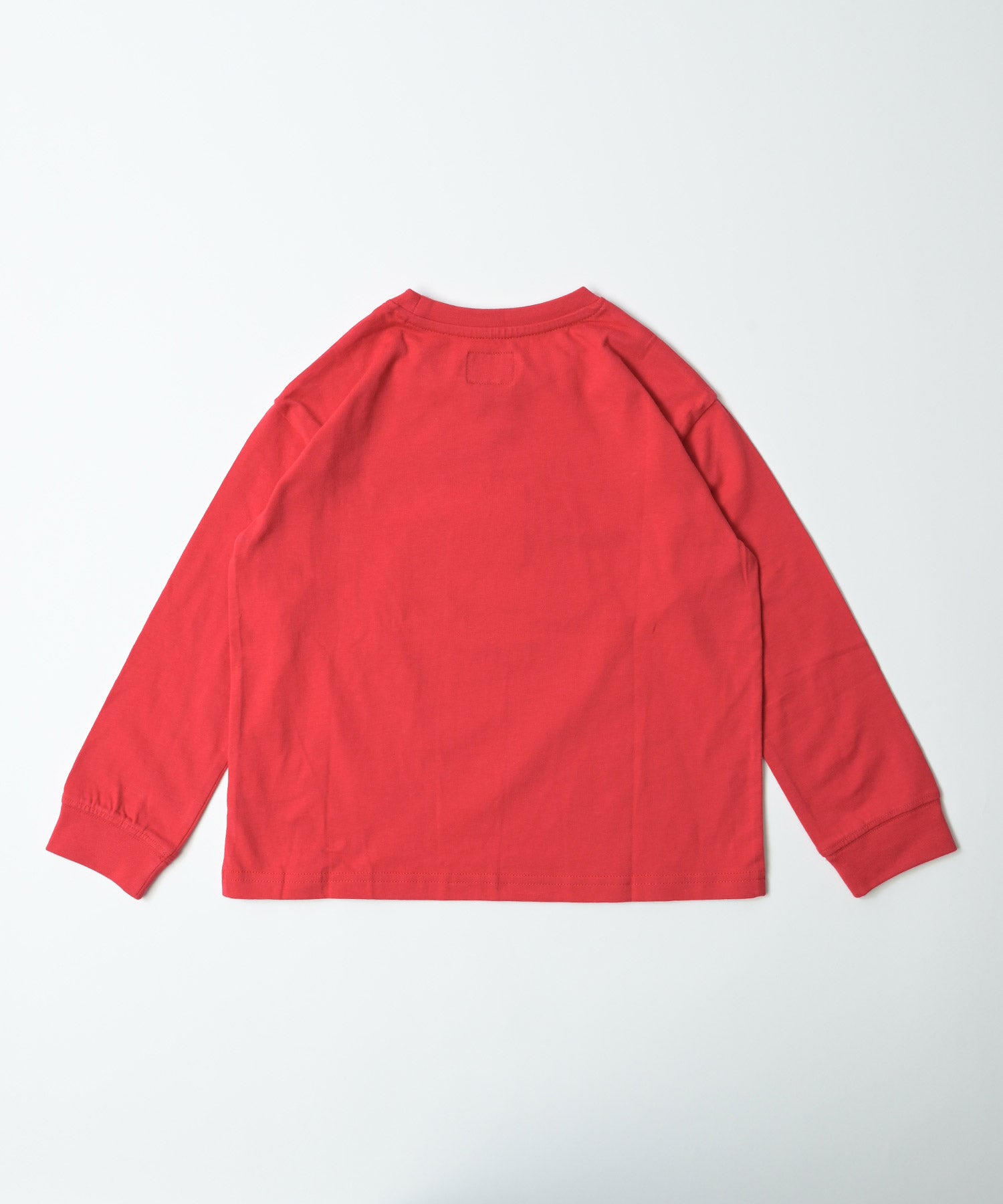 赤色プリント長袖Tシャツ フリーサイズ プリント長袖Tシャツ ｜ トップス ｜ 子供服のセレクトショップ