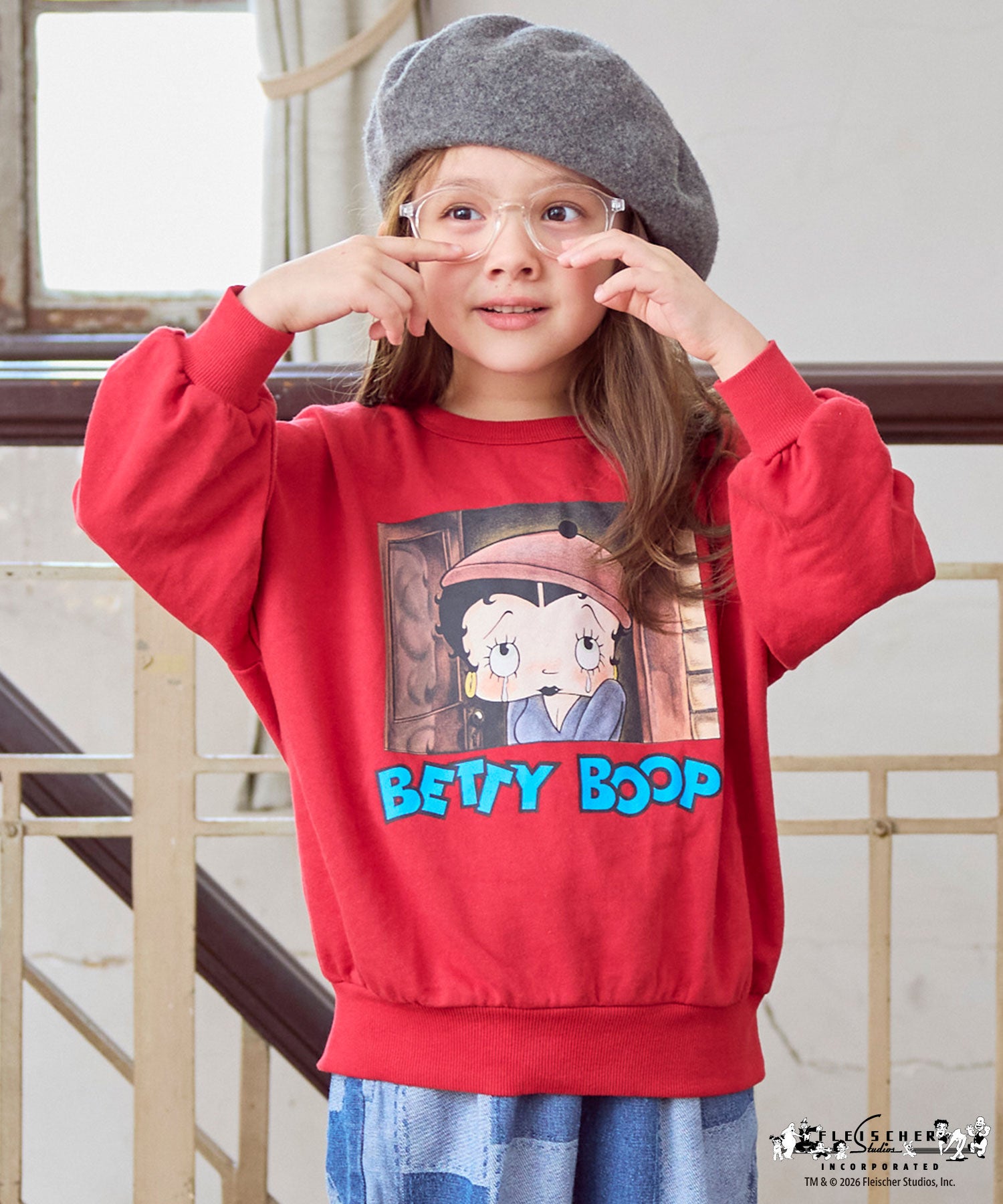 大幅値下げ ベティちゃんのトレーナー 別注】Betty Boop プリントスウェット ｜ トップス ｜ 子供服の