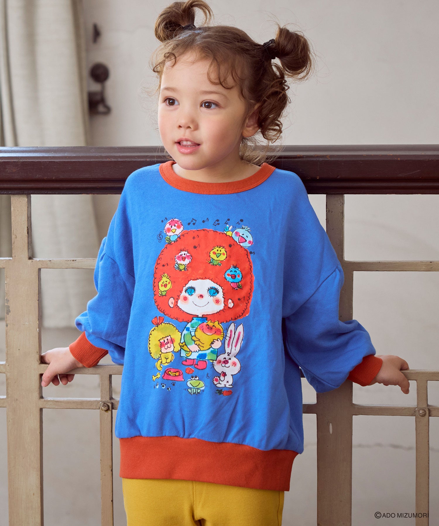 別注】水森亜土 プリントスウェット ｜ トップス ｜ 子供服のセレクト