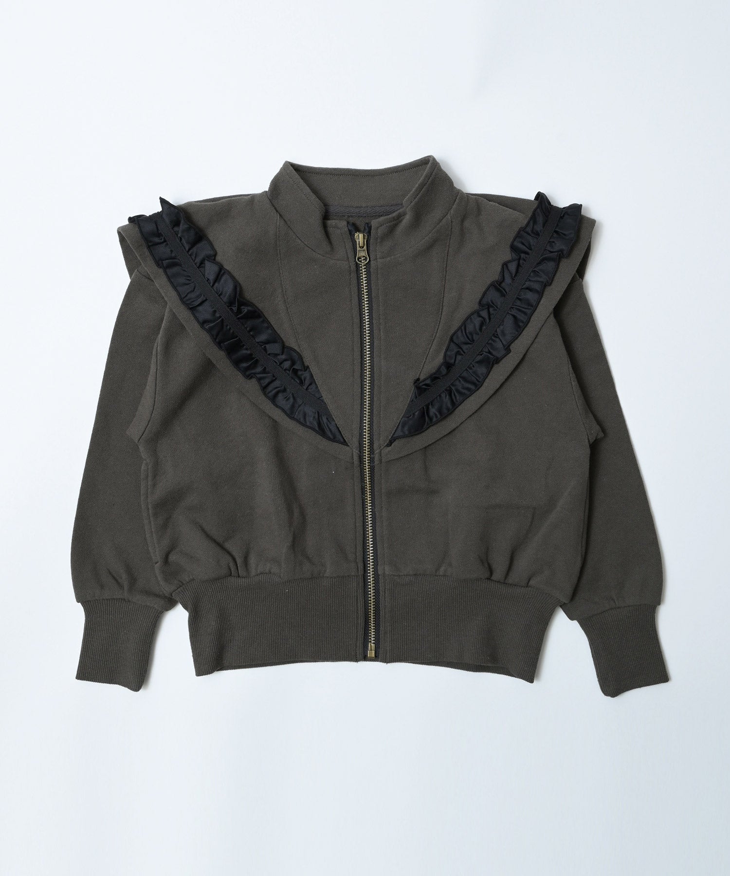 親子お揃い】フリルラインセーラーZIP UP/大人サイズ ｜ トップス