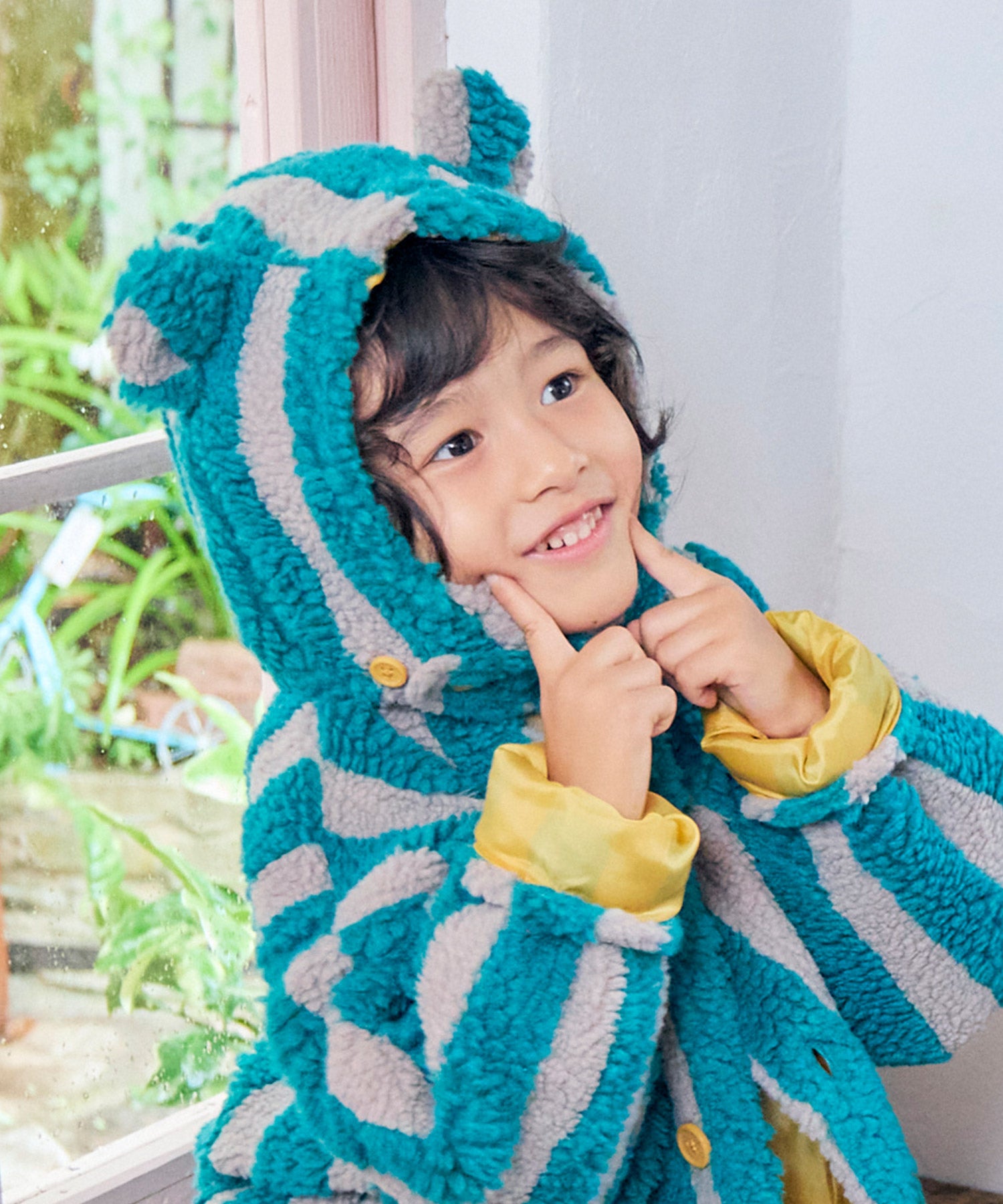 ジャガードボアミミツキボウシ ｜ ファッション雑貨 ｜ 子供服の
