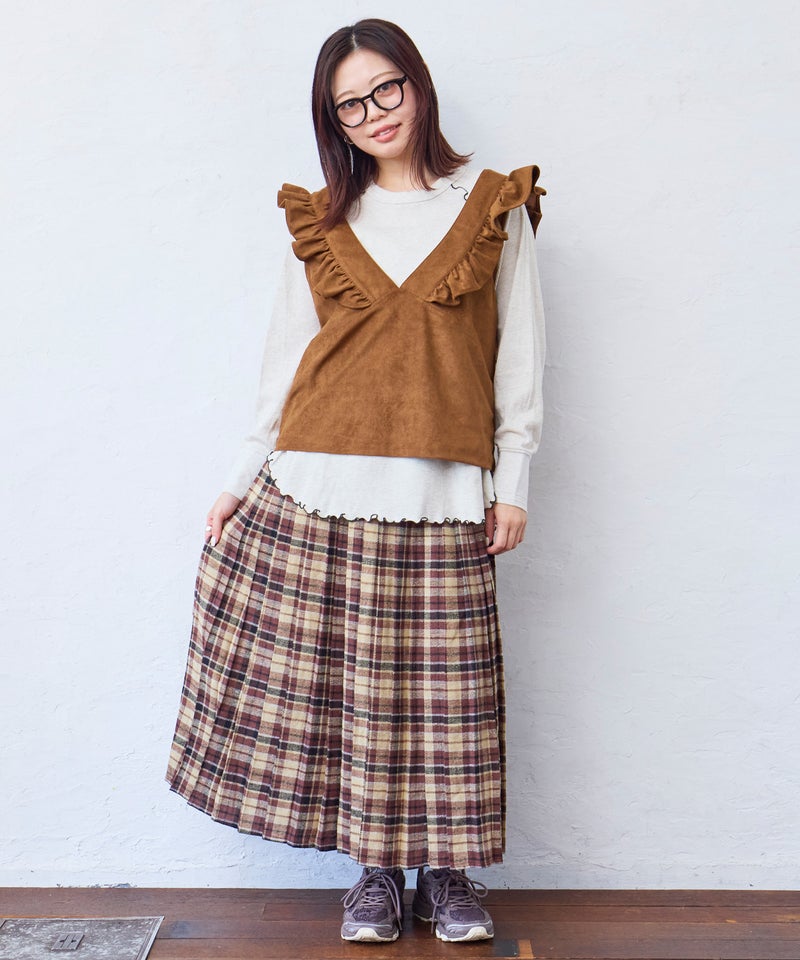 ブラウンCH　161cm / 1size