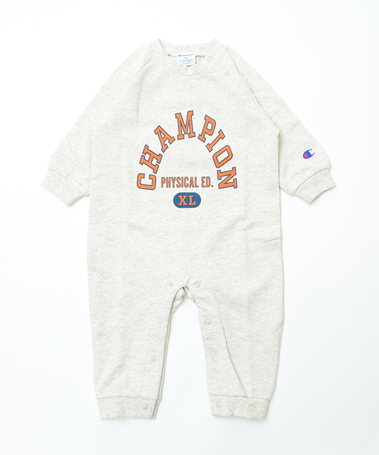 champion】【別注】ロゴスウェットロンパース ｜ ベビーウェア・雑貨