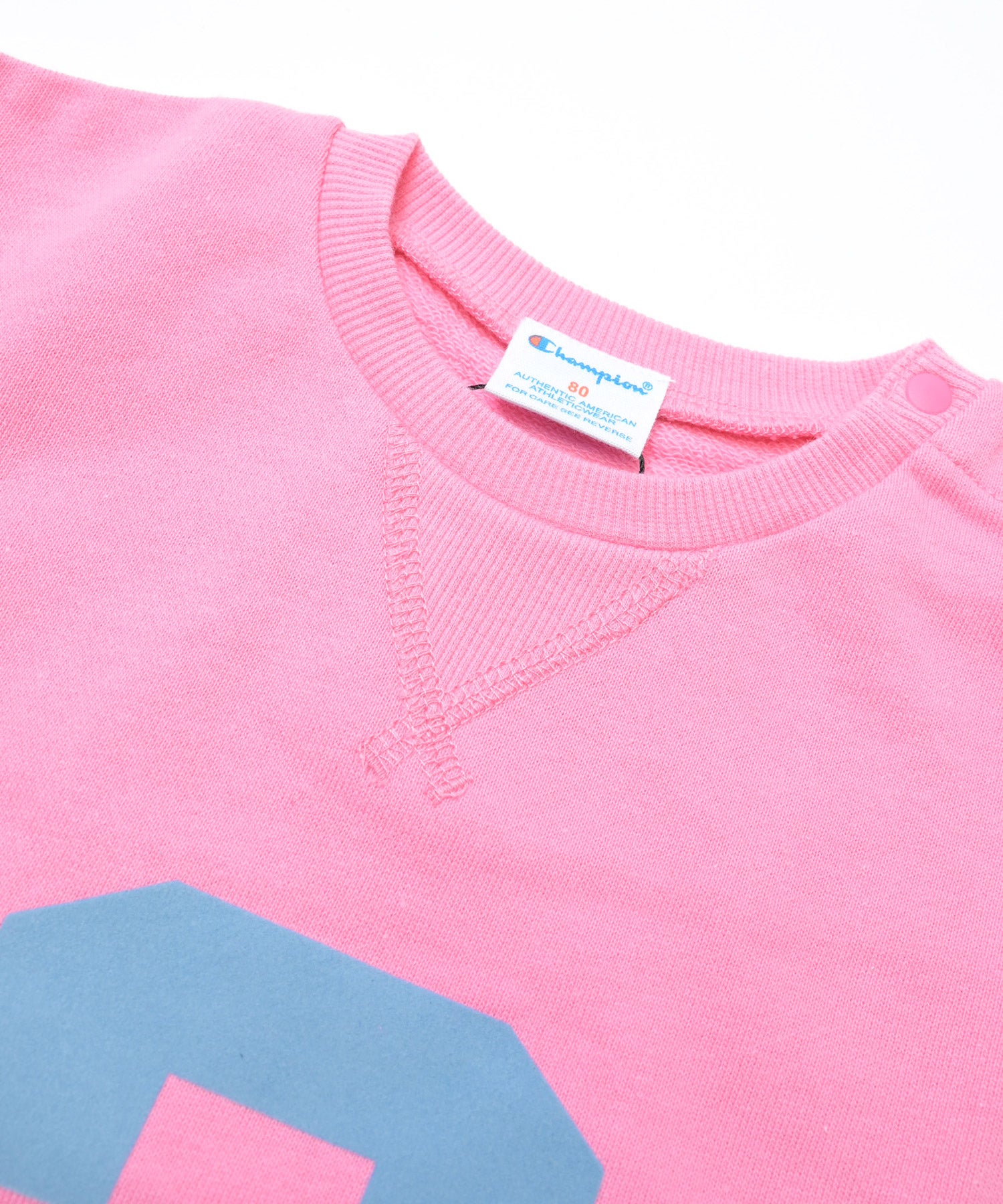 champion】【別注】フロッキーロゴロンパース ｜ ベビーウェア・雑貨